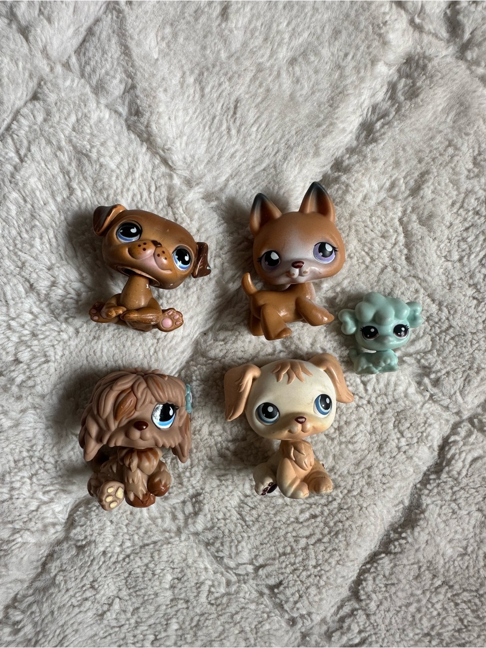 Littlest Pet Shop | Lot of 5 LPS Dogs and Lamb